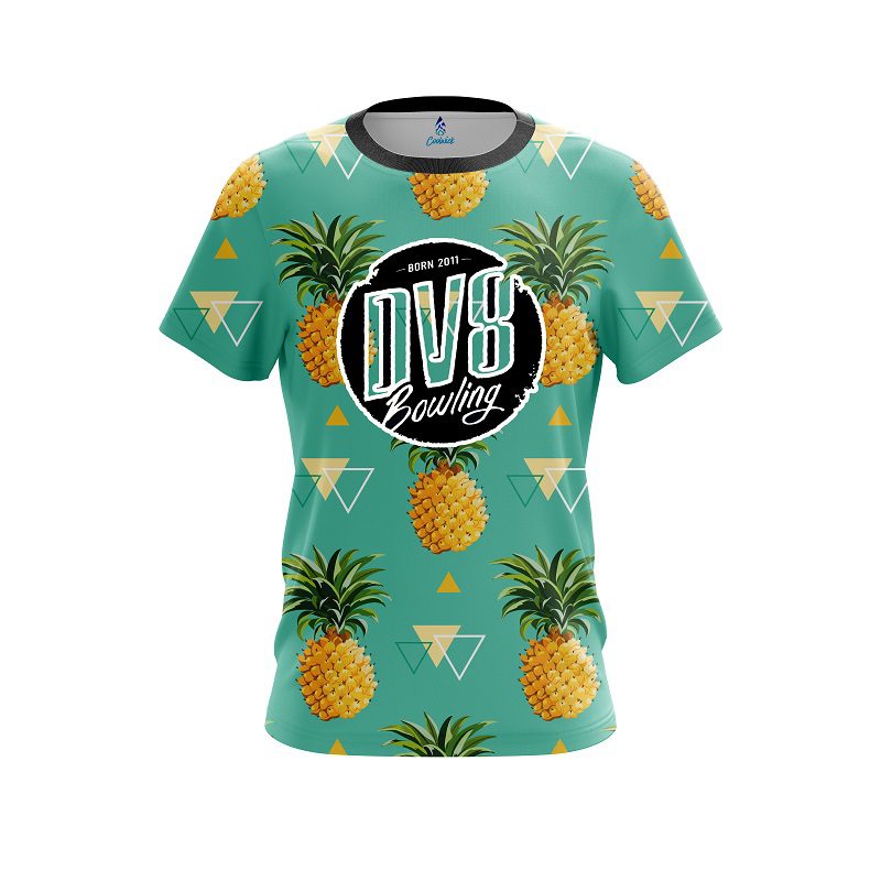 DV8 Tropical Pineapple CoolWick Bowling Jersey