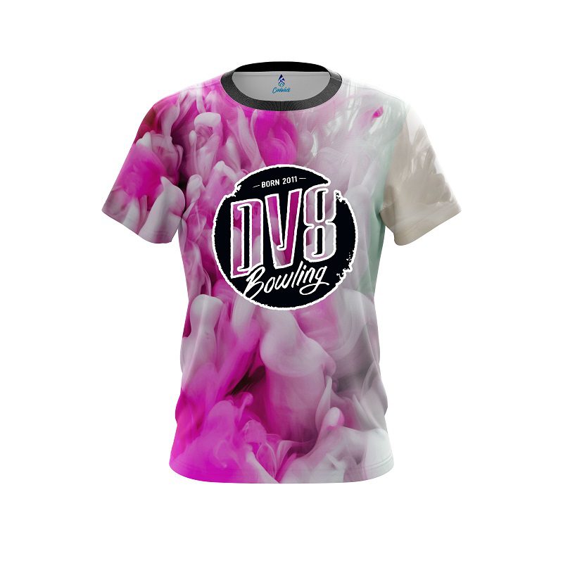DV8 Pink Clouds CoolWick Bowling Jersey