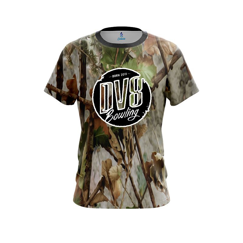 DV8 Real Time Camo CoolWick Bowling Jersey