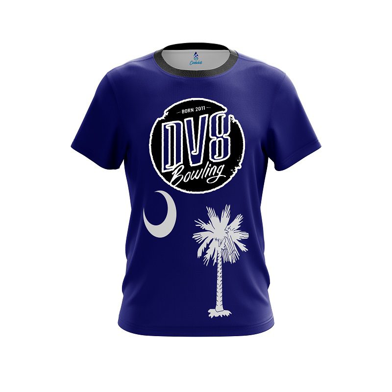 DV8 South Carolina Flag CoolWick Bowling Jersey