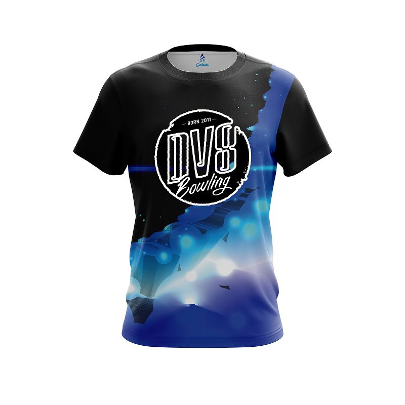 DV8 Space pixel Mountain CoolWick Bowling Jersey