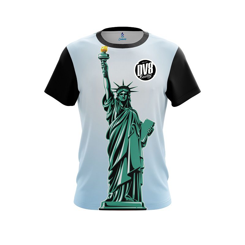DV8 Statue Of Liberty CoolWick Bowling Jersey