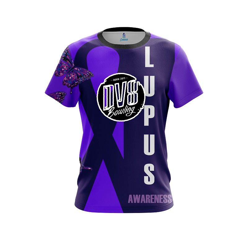 DV8 Lupus Cancer CoolWick Bowling Jersey