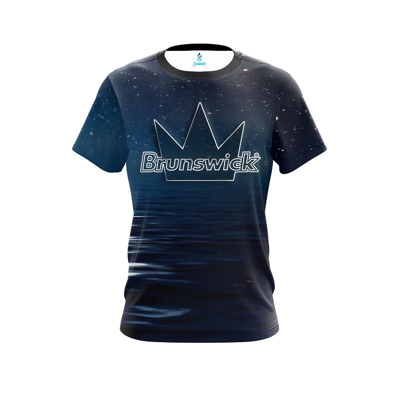 Brunswick Darker Seas CoolWick Bowling Jersey
