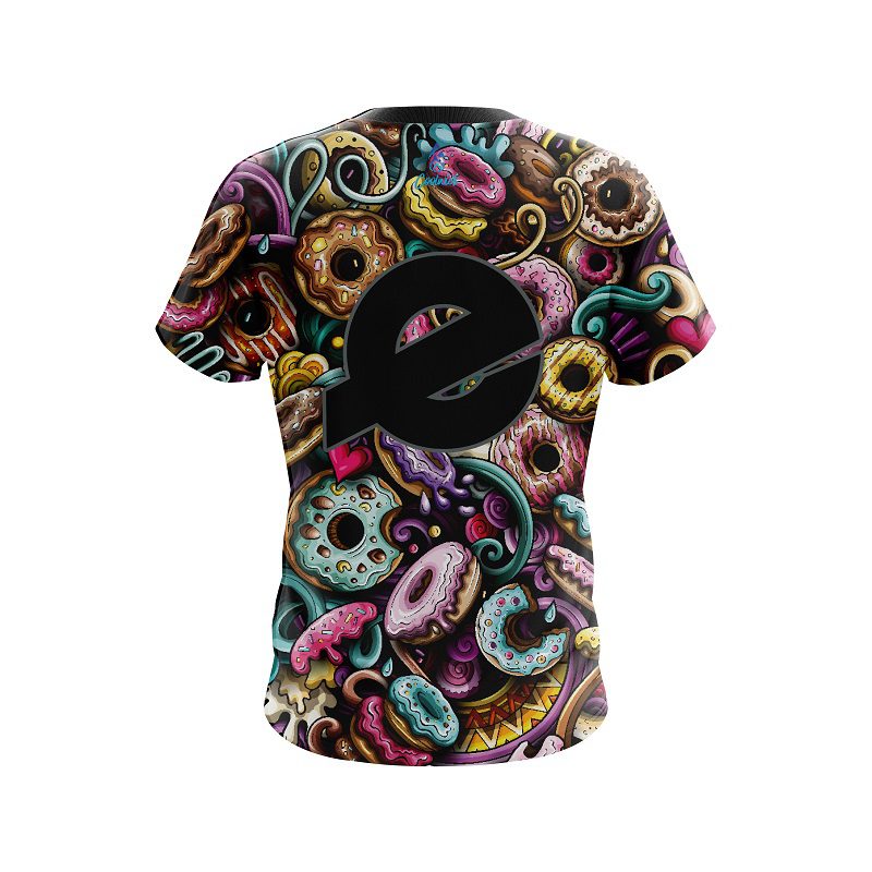 Ebonite Doughnut Explosion CoolWick Bowling Jersey - Image 2