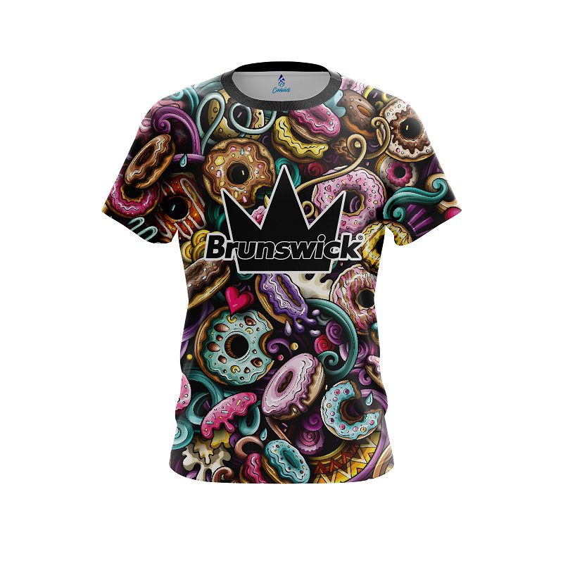 Brunswick Doughnut Explosion CoolWick Bowling Jersey