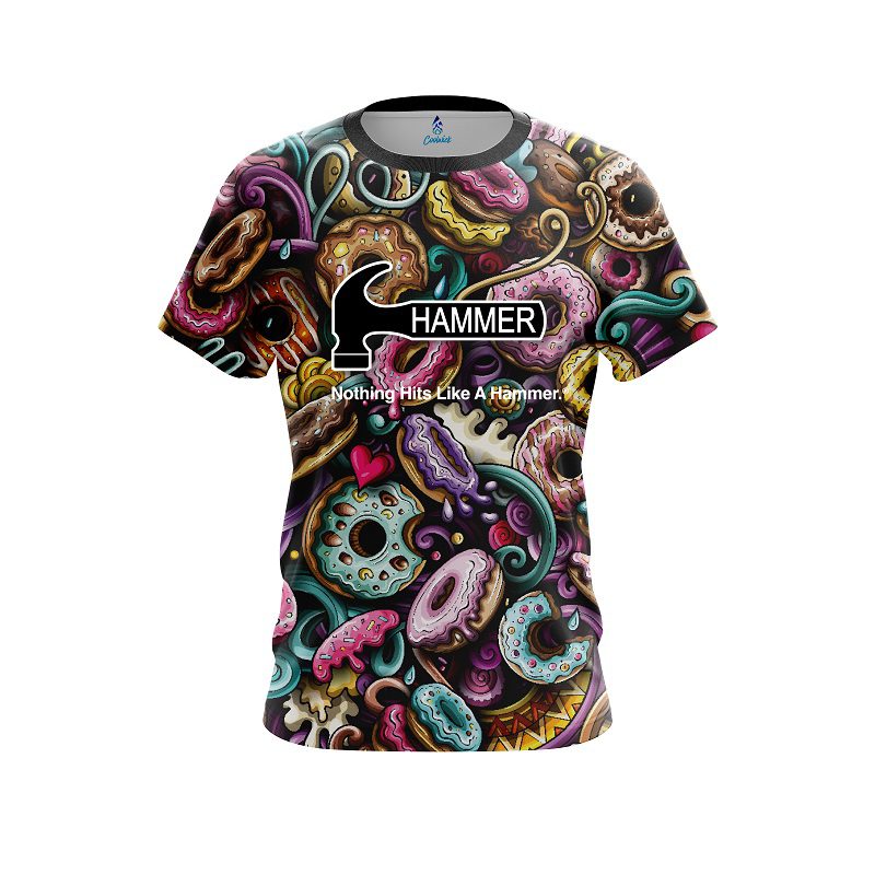 Hammer Doughnut Explosion CoolWick Bowling Jersey
