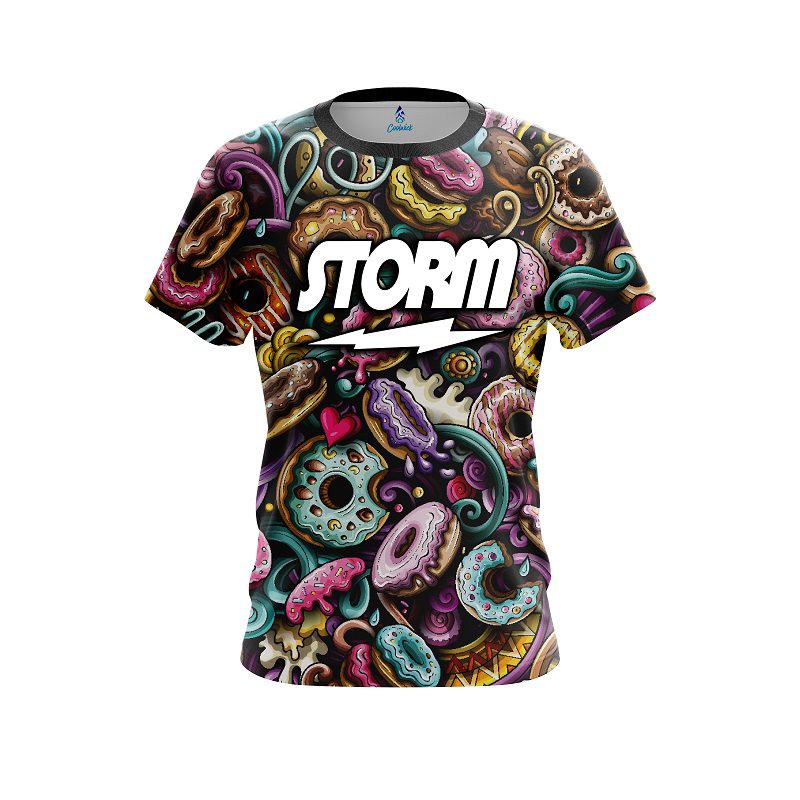 Storm Doughnut Explosion CoolWick Bowling Jersey