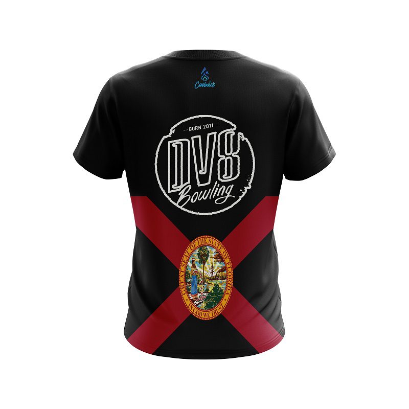 DV8 Florida Flag CoolWick Bowling Jersey - Image 2