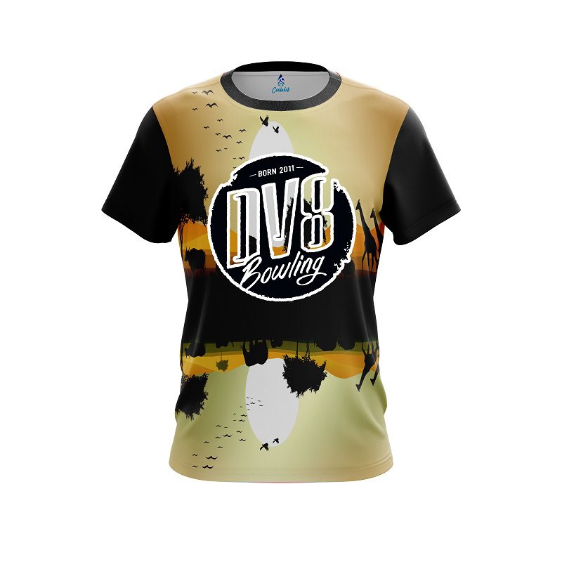 DV8 Wondering Sahara CoolWick Bowling Jersey