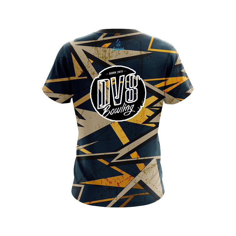DV8 Triangular Grafitti CoolWick Bowling Jersey - Image 2