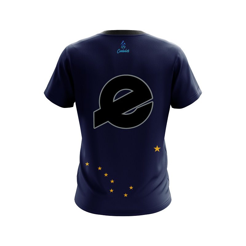 Ebonite Alaska Flag CoolWick Bowling Jersey - Image 2