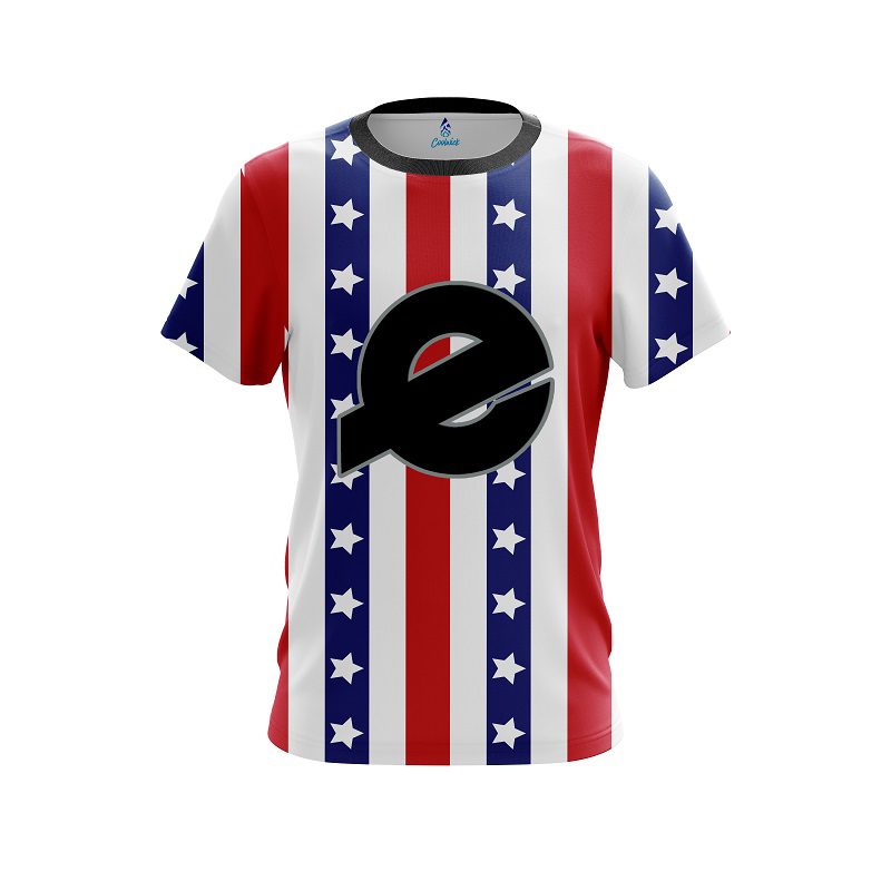 Ebonite Patriot CoolWick Bowling Jersey