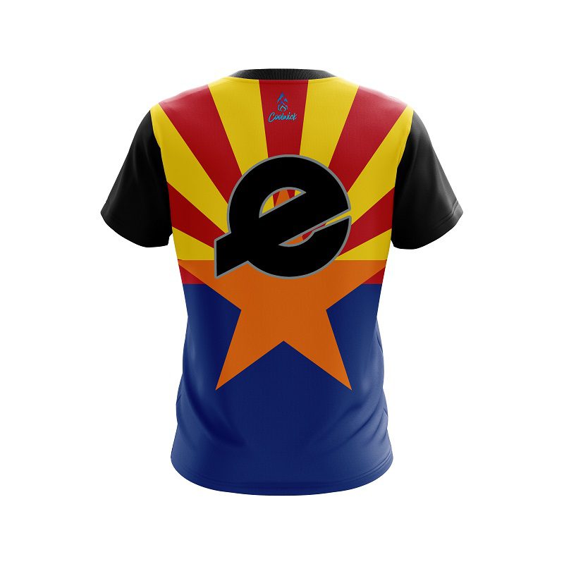 Ebonite Arizona Flag CoolWick Bowling Jersey - Image 2