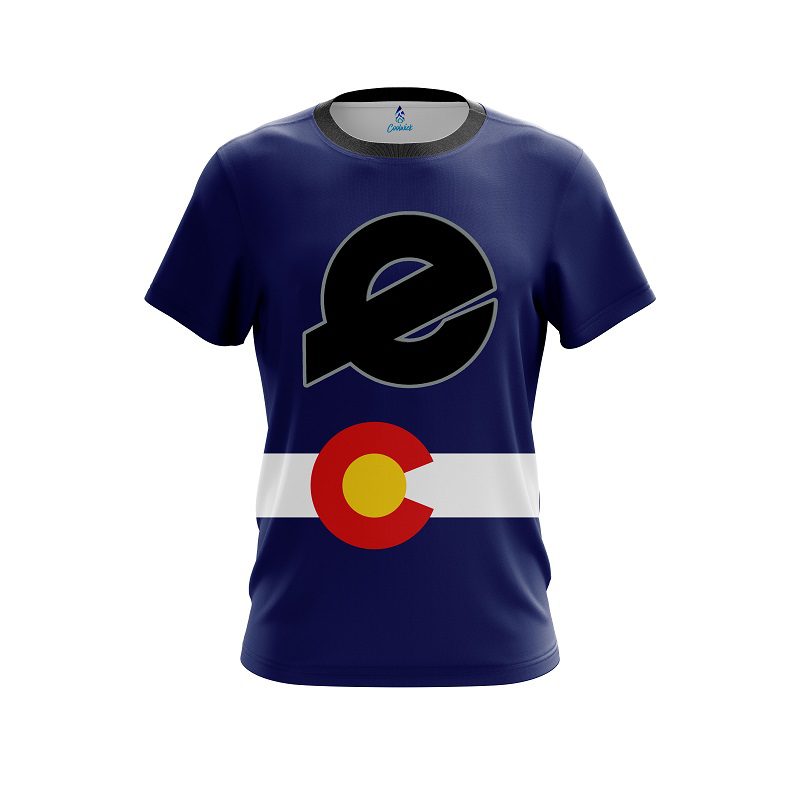 Ebonite Colorado Flag CoolWick Bowling Jersey