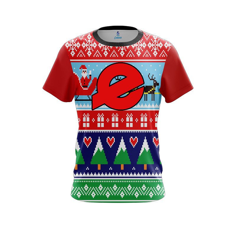 Ebonite  Dirty Santa Red CoolWick Bowling Jersey