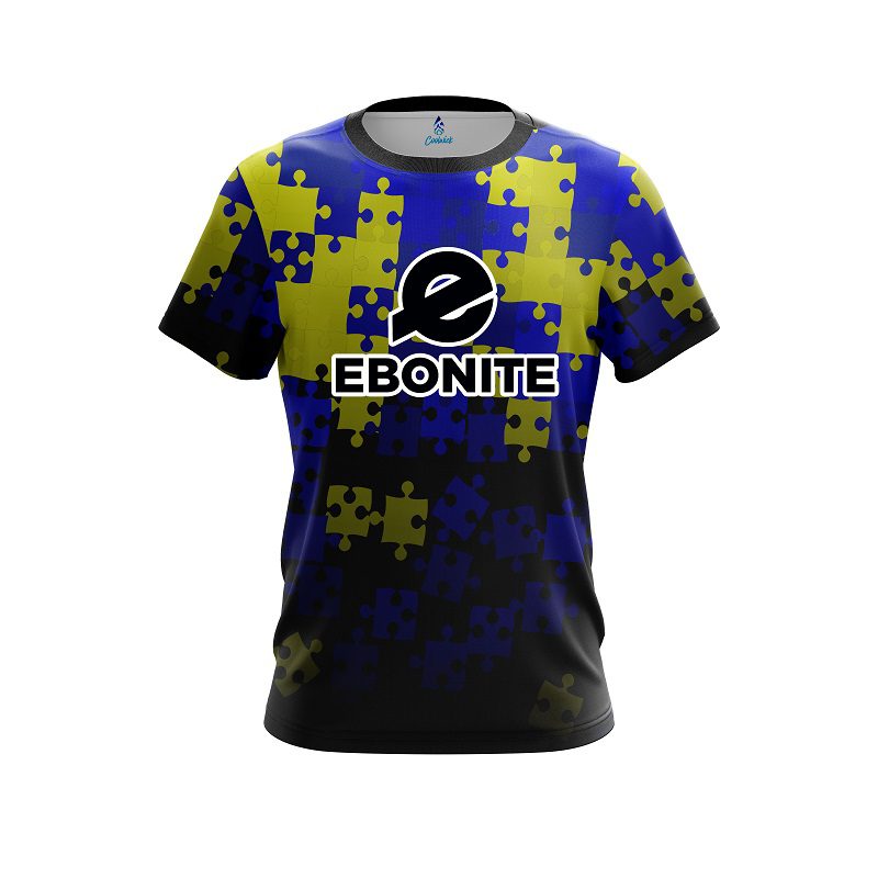 Ebonite Down Syndrome Awareness CoolWick Bowling Jersey