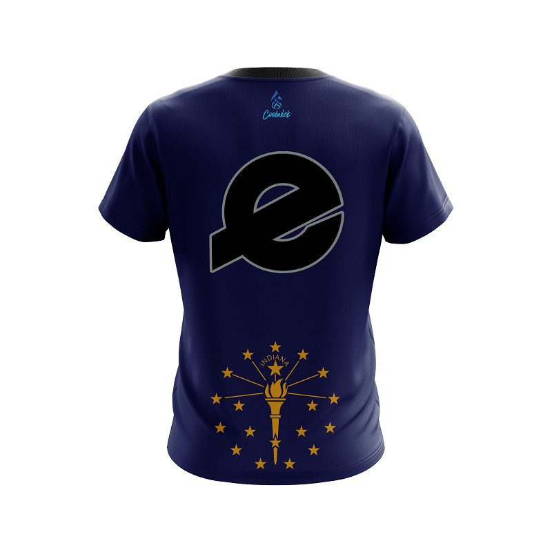 Ebonite Indiana Flag CoolWick Bowling Jersey - Image 2