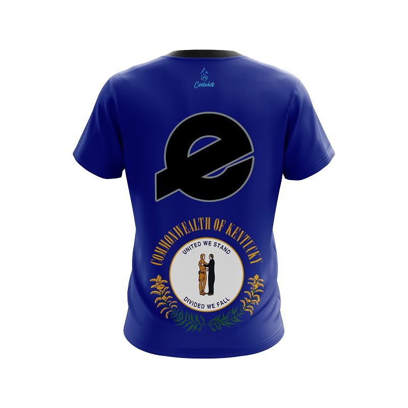 Ebonite Kentucky Flag CoolWick Bowling Jersey - Image 2