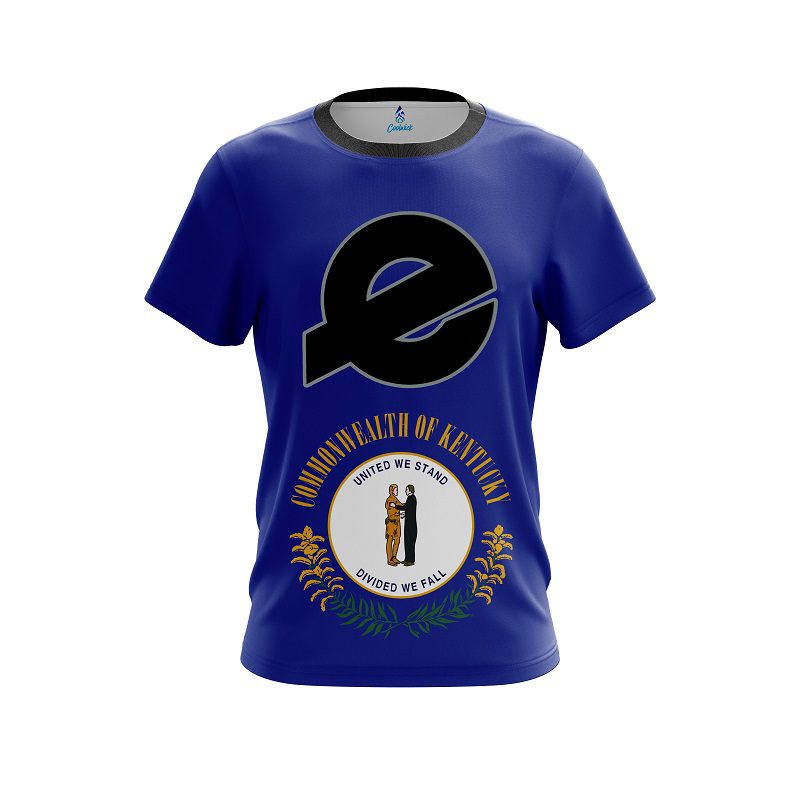 Ebonite Kentucky  Flag CoolWick Bowling Jersey