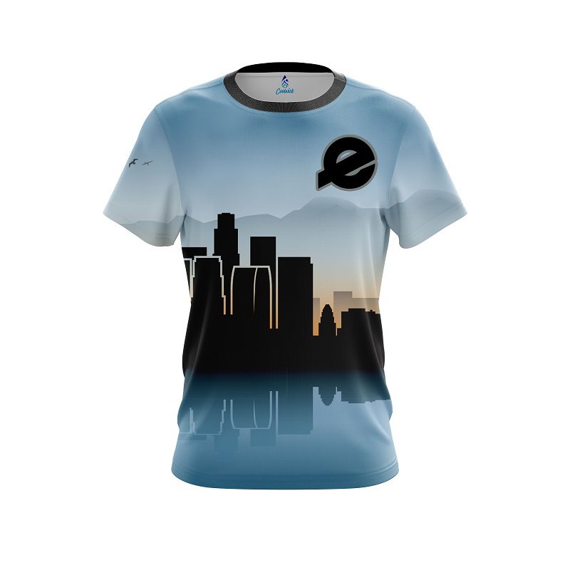 Ebonite Los Angeles Skyline CoolWick Bowling Jersey