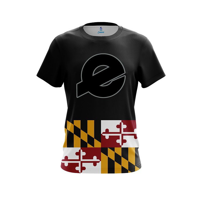 Ebonite Maryland Flag CoolWick Bowling Jersey