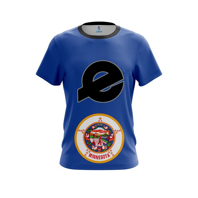 Ebonite Minnesota Flag CoolWick Bowling Jersey