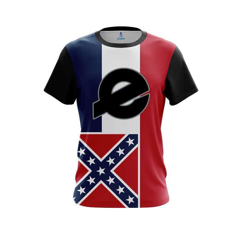 Ebonite Mississippi Flag CoolWick Bowling Jersey