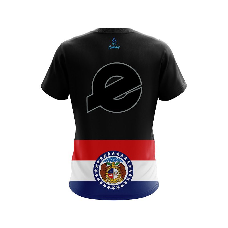 Ebonite Missouri Flag CoolWick Bowling Jersey - Image 2