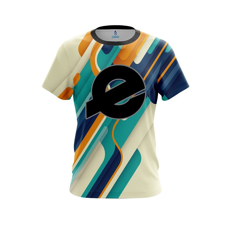 Ebonite Modern Stripe CoolWick Bowling Jersey