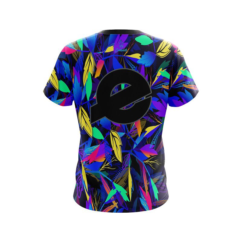 Ebonite Neon Leafs CoolWick Bowling Jersey - Image 2