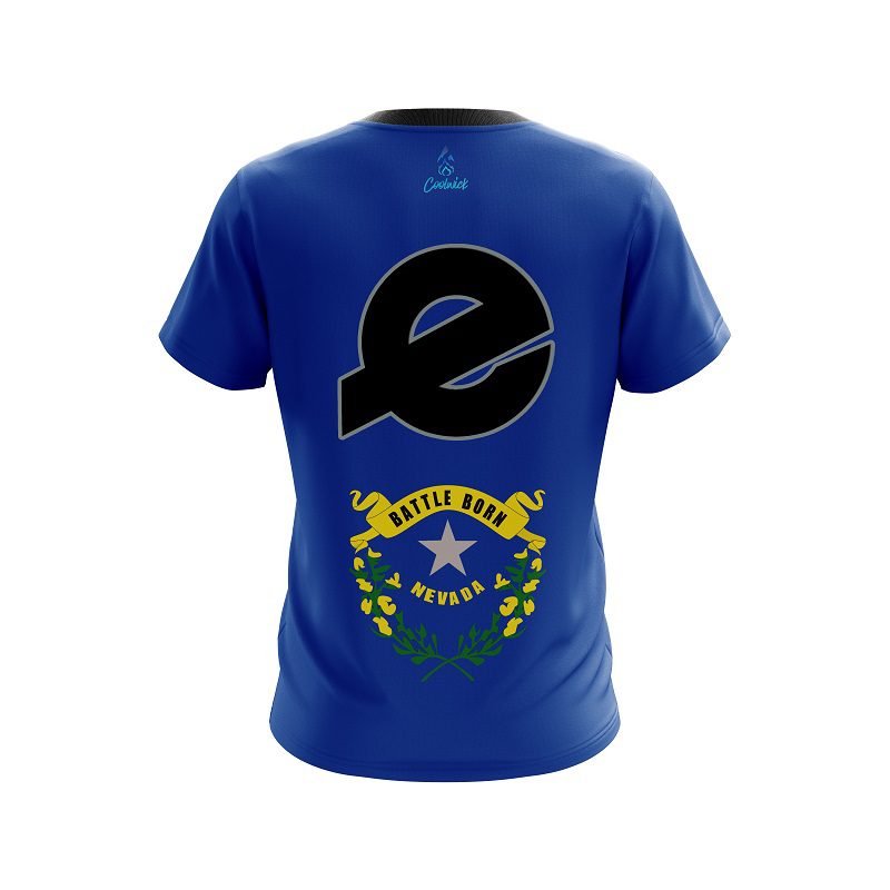 Ebonite Nevada Flag CoolWick Bowling Jersey - Image 2