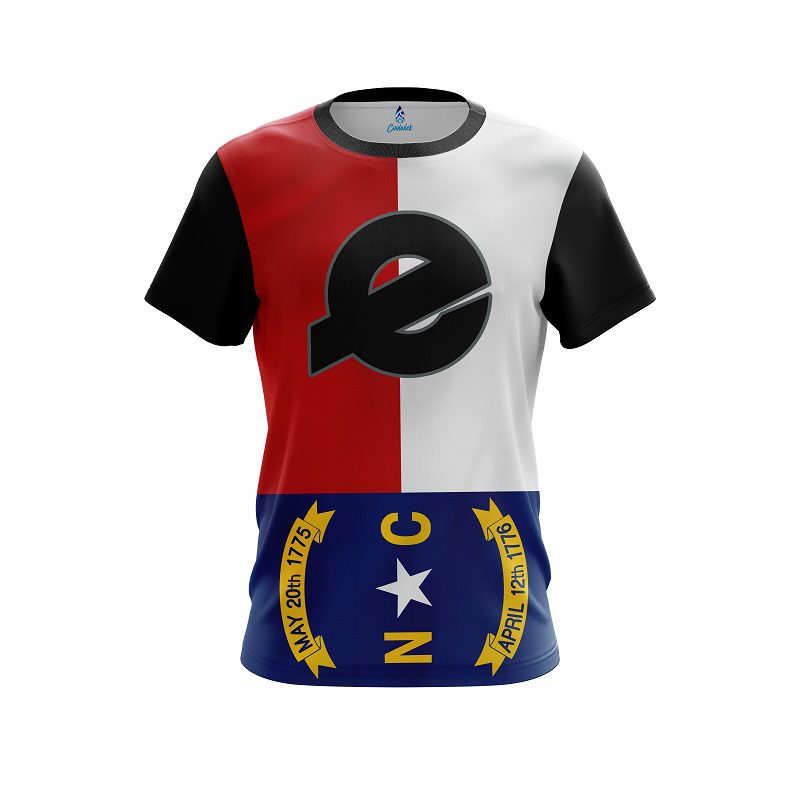 Ebonite North Carolina Flag CoolWick Bowling Jersey