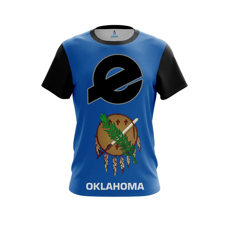 Ebonite Oklahoma Flag CoolWick Bowling Jersey