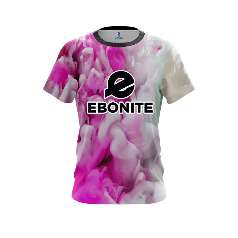Ebonite Pink Clouds CoolWick Bowling Jersey