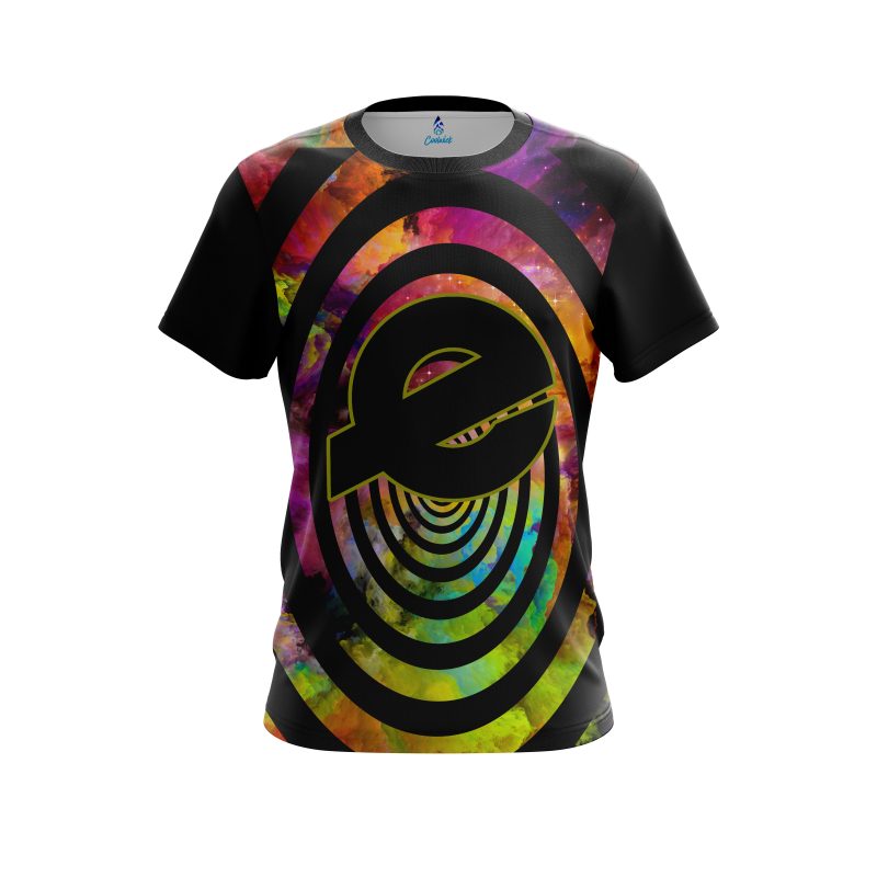 Ebonite Rainbow Swirl CoolWick Bowling Jersey