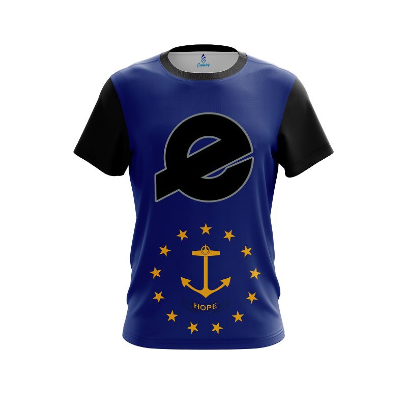 Ebonite Rhode Island Flag CoolWick Bowling Jersey