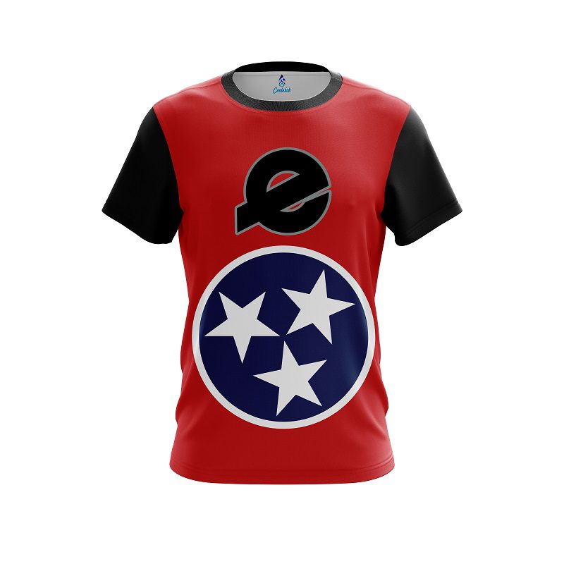 Ebonite Tennessee  Flag CoolWick Bowling Jersey