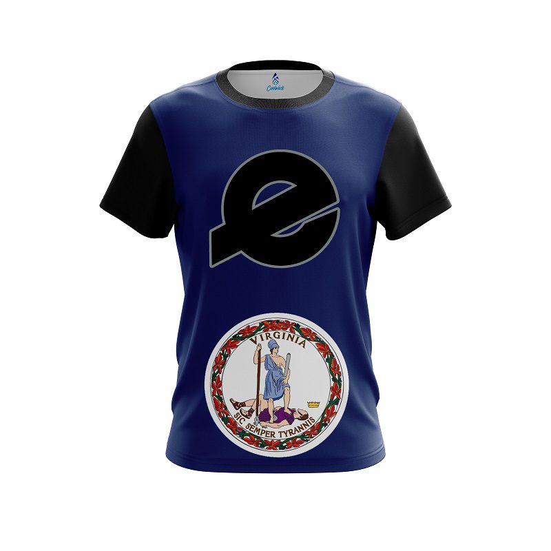 Ebonite Virginia Flag CoolWick Bowling Jersey