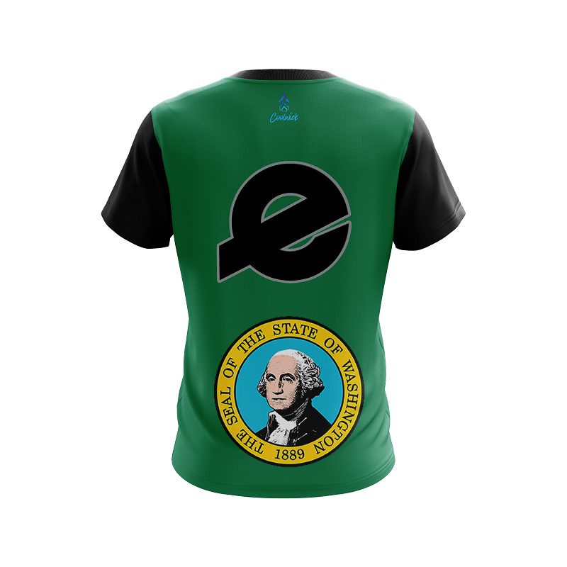 Ebonite Washington Flag CoolWick Bowling Jersey - Image 2
