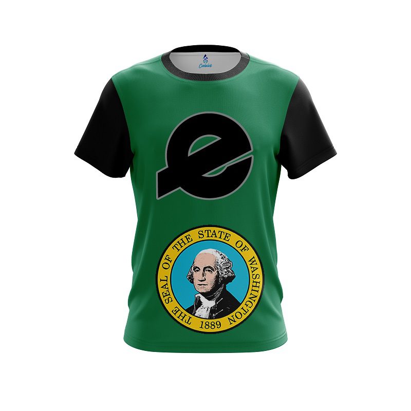 Ebonite Washington Flag CoolWick Bowling Jersey