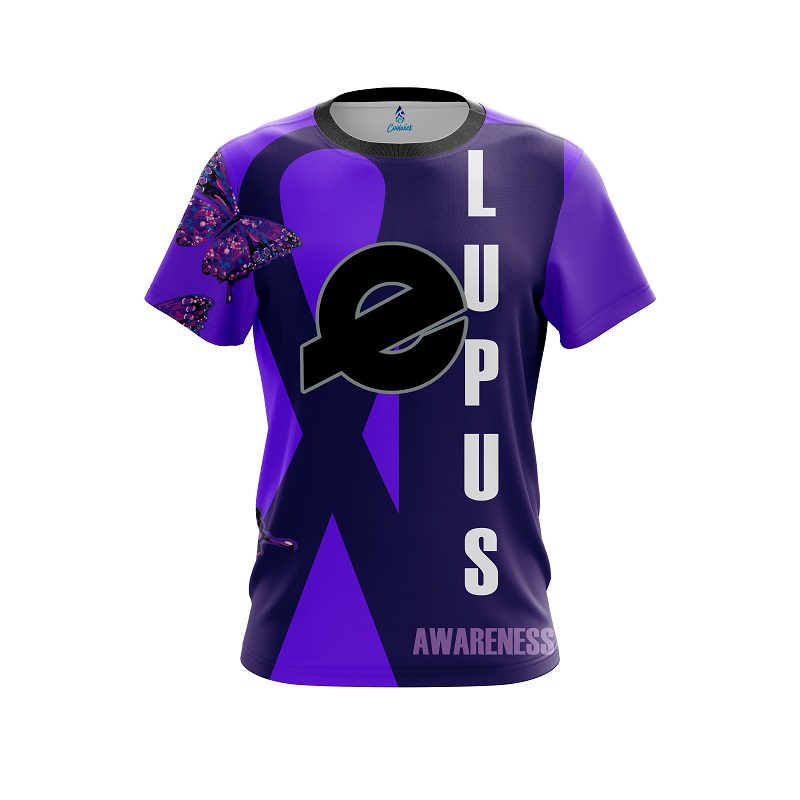 Ebonite Lupus Cancer CoolWick Bowling Jersey