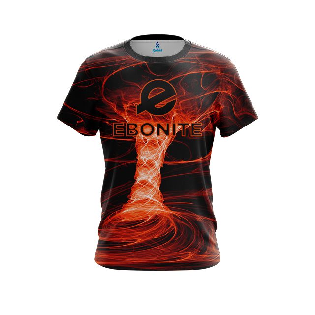 Ebonite Electrical Tornado Orange CoolWick Bowling Jersey