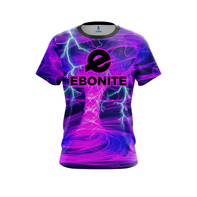 Ebonite Electrical Tornado Pink CoolWick Bowling Jersey