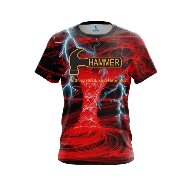Hammer Electrical Tornado Red CoolWick Bowling Jersey