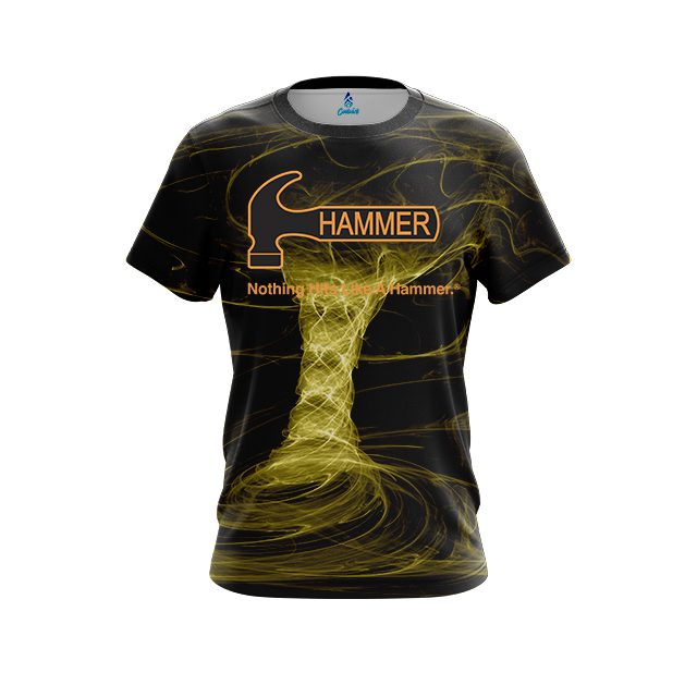 Hammer Electrical Tornado Yellow CoolWick Bowling Jersey