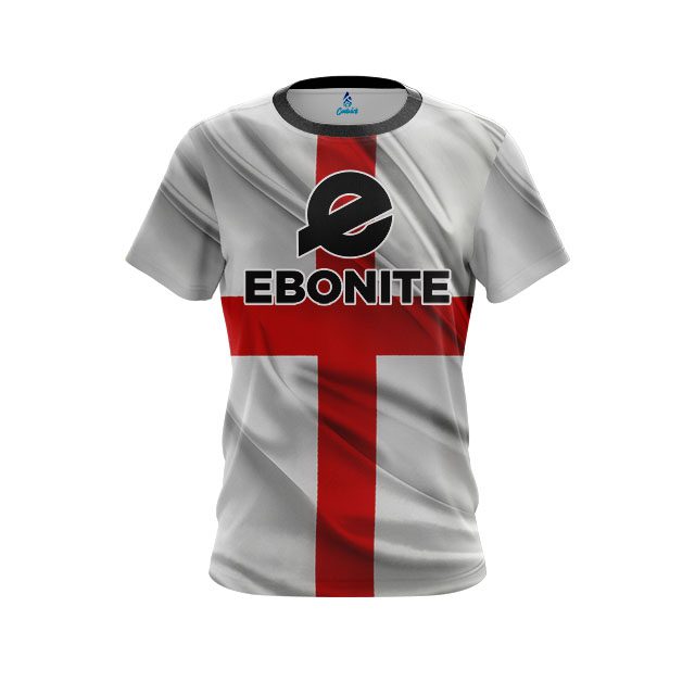 Ebonite English Flag CoolWick Bowling Jersey