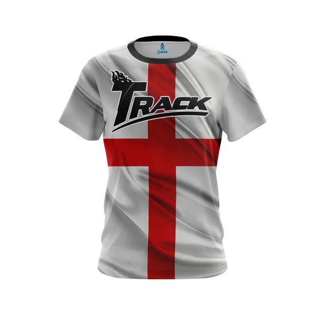 Track English Flag CoolWick Bowling Jersey