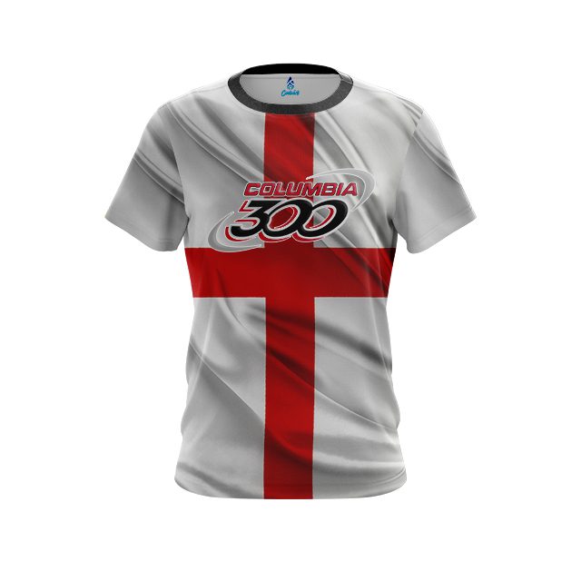 Columbia 300 English Flag CoolWick Bowling Jersey