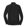 Rhino Page Signature CoolWick Microfleece 1/2 Zip Pullover Black Teal - Image 2